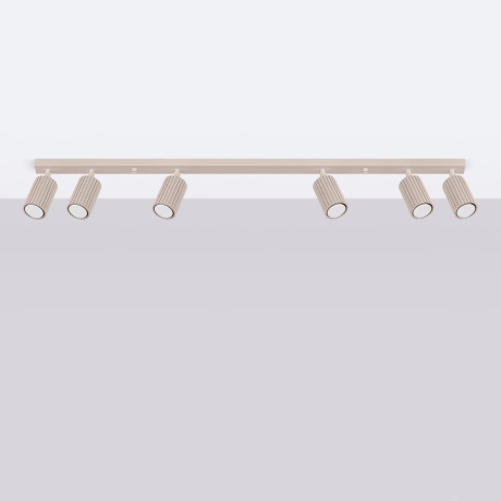 Ceiling lamp KARBON 4 taupe