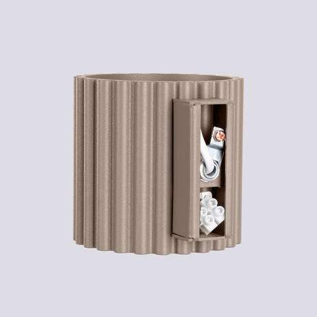 Wall lamp AURA taupe G9