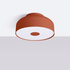 Ceiling lamp OMIQ red ochre