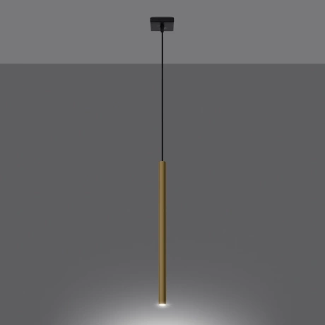 Pendant lamp PASTELO 1 polished gold