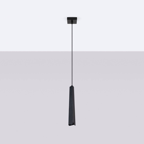 Ceiling lamp PRYSM 1 black + 1x LED bulb G9 4000K Cool White 4.5W 460lm