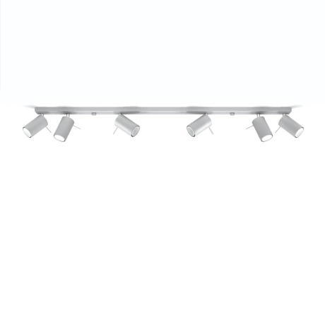 Ceiling lamp RING 6L grey