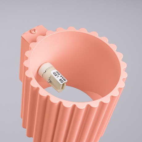Wall lamp AURA peach G9
