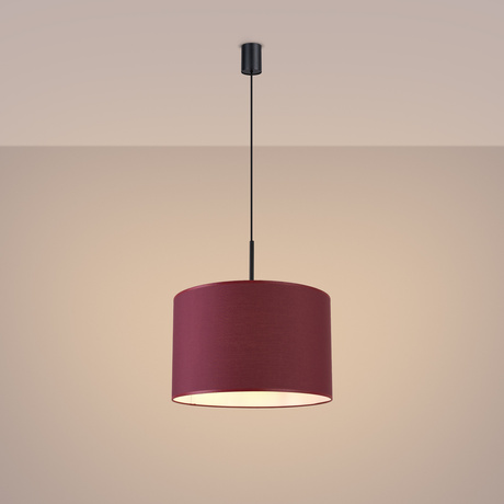 Pendant lamp NEVIA burgundy
