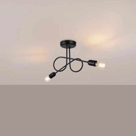 Chandelier LOOP 2 black