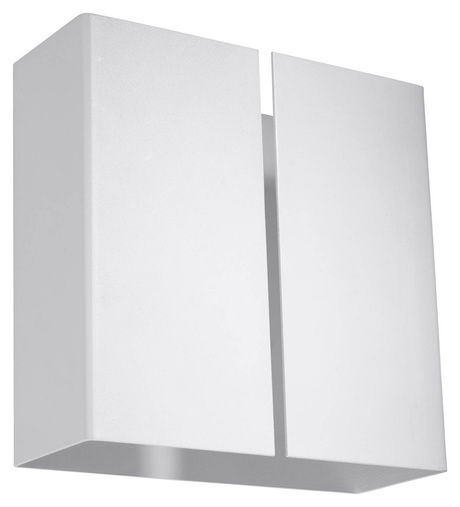 Wall lamp LINEA white + 2x LED Bulb G9 3000K Warm 4.5W 510lm