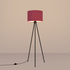 Floor lamp NEVIA burgundy
