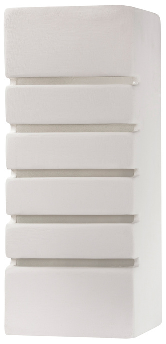 Wall lamp ceramic SAMIR white + 1x LED Bulb E27 4000K Cool White 7.5W 650lm