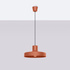 Pendant lamp BILO red ochre