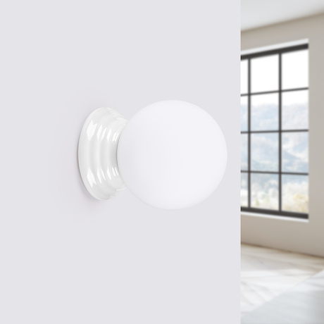 Wall lamp ZORI white IP44