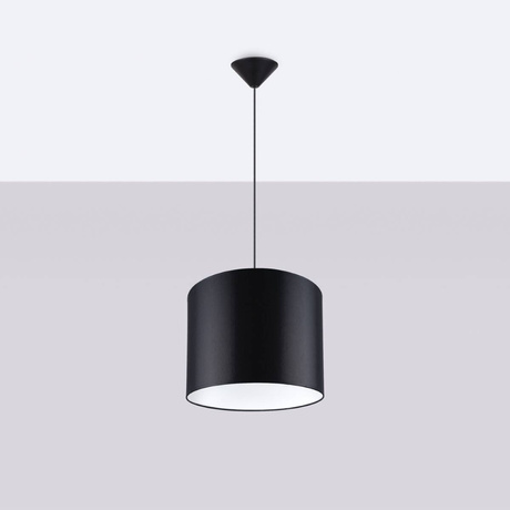 Pendant lamp NOVA 30 black + 1x LED Bulb E27 3000K Warm 7.5W 620lm