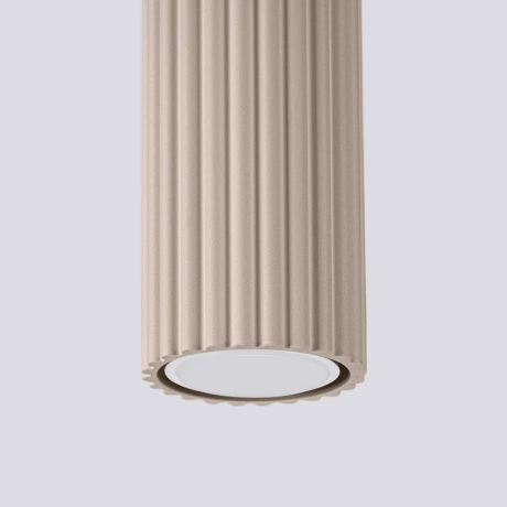 Ceiling lamp KARBON 40 taupe