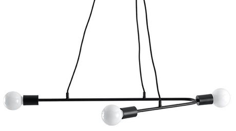 Pendant lamp ASTRAL 3 black